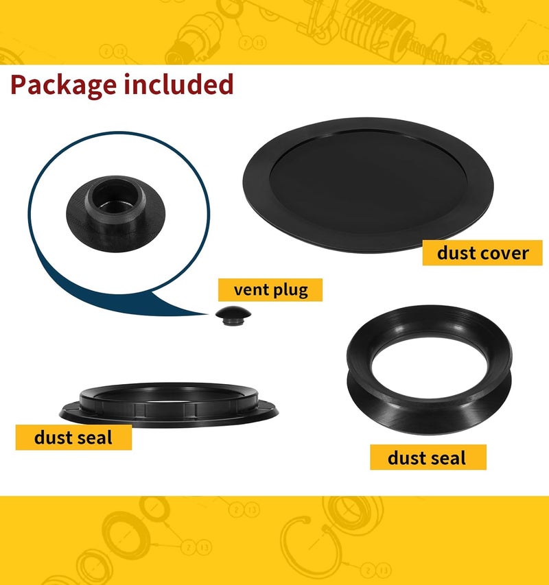 Camoo Replacement for Sheppard M100 M90 Power Steering Gear Sector Shaft Seal Kit 5544881 5545741 - Image 5